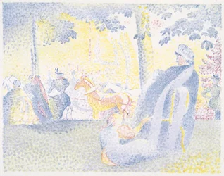 Op de Champs-Élysées, 1898